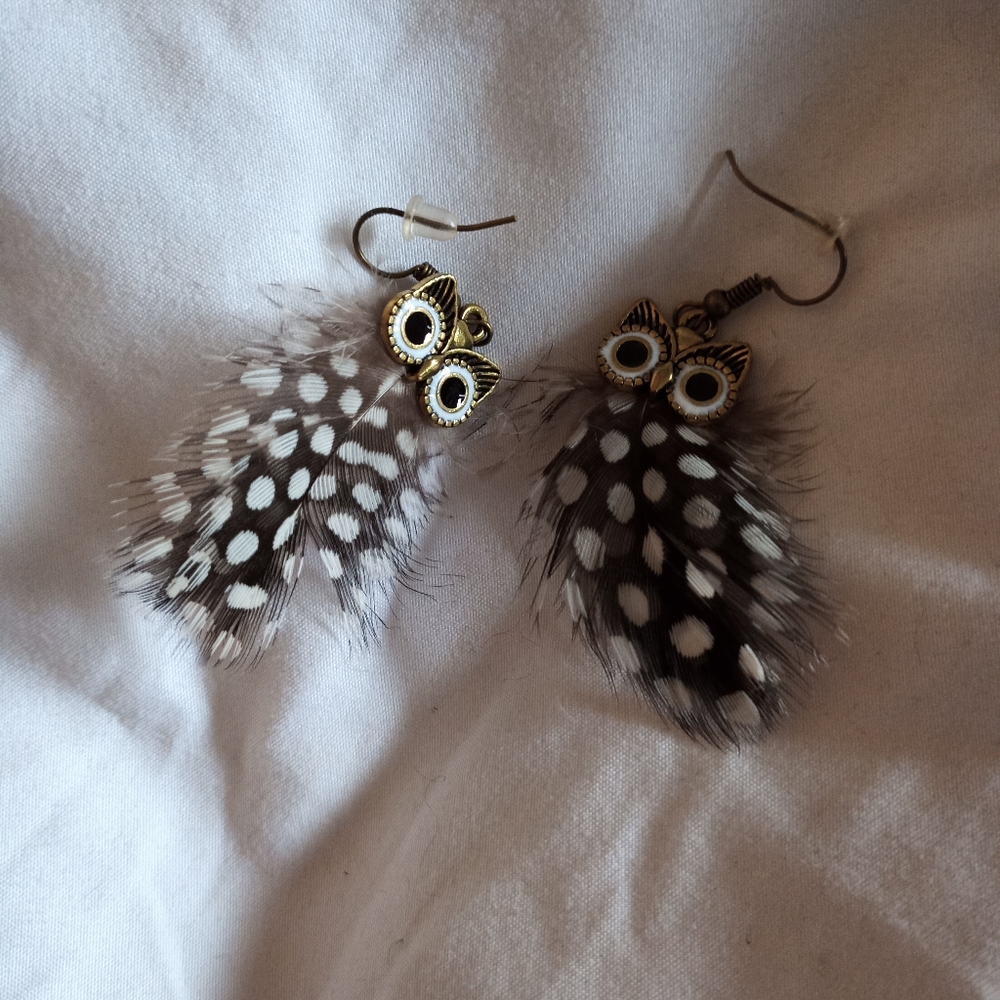 Owl earrings